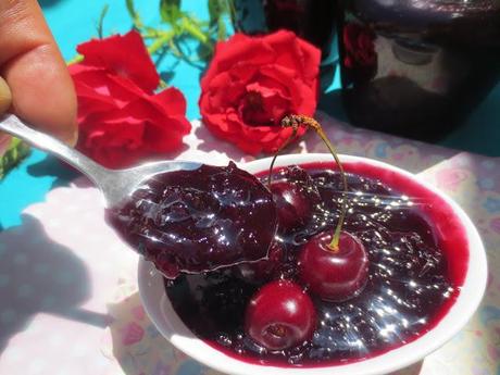 Mermelada de cerezas