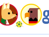 Doodle Argelia-Alemania. Mundial 2014