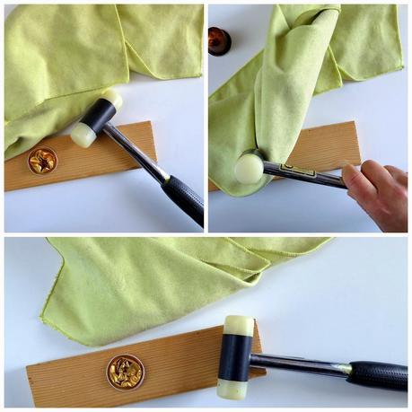 Aplastar cápsulas nespresso Broche con cápsulas Nespresso