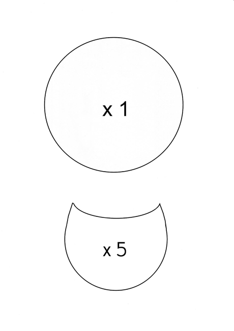 Manta patchwork con motivos para principiantes