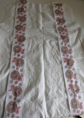 Camisón o vestido setentero