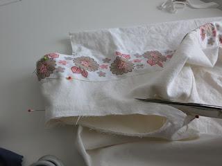 Camisón o vestido setentero