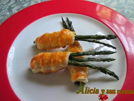 RAMILLETES DE ESPÁRRAGOS VERDES