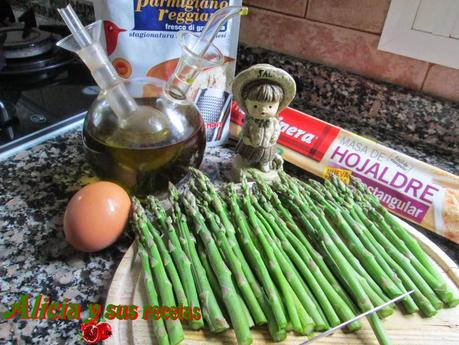 RAMILLETES DE ESPÁRRAGOS VERDES