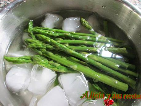 RAMILLETES DE ESPÁRRAGOS VERDES