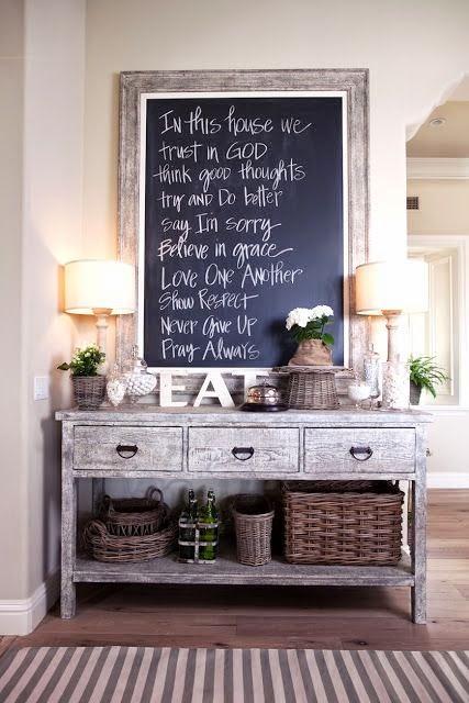 Pizarras en el Estilo Rustico