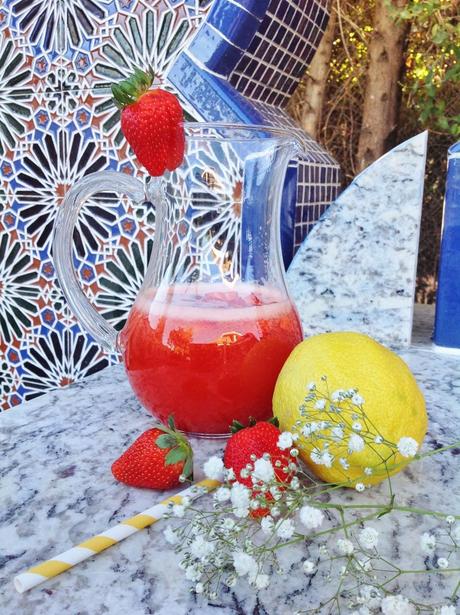 LIMONADA DE FRESA CASERA