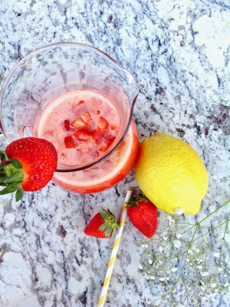 LIMONADA DE FRESA CASERA