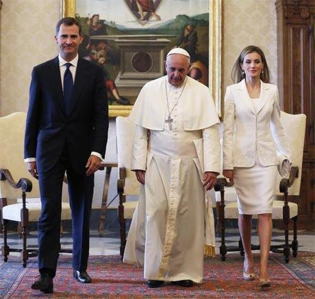 Reyes España Papa Francisco