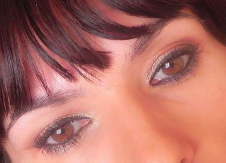 Look con pigmentos EL: Cálido de verano.