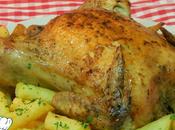 Receta pollo horno finas hierbas