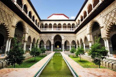 El Alcazar de Sevilla.