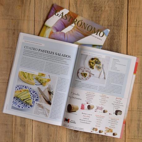 4 PASTELES SALADOS. REVISTA GASTRONOMO Nº 18