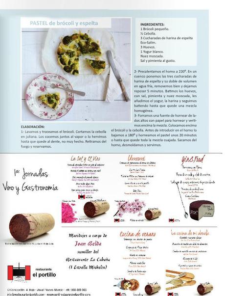 4 PASTELES SALADOS. REVISTA GASTRONOMO Nº 18