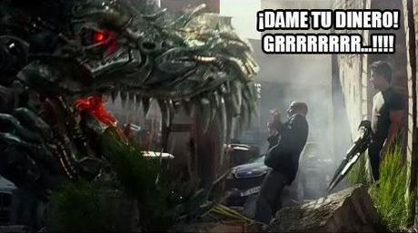 Transformers 4: La era de la extinción… de cualquier posibilidad a algo mejor dINOBOT