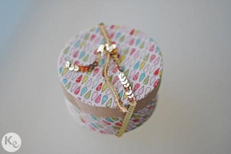 DIY. Fabric box