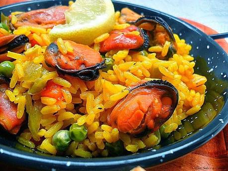 Arroz con mejillones