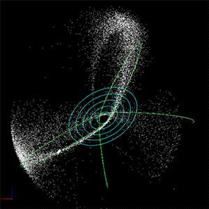 Imagen profunda de la Galaxia del Paraguas