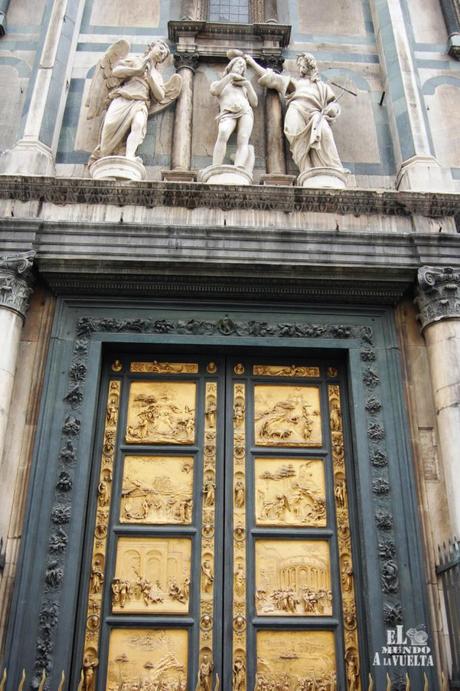 Puertas del Paraiso de Ghiberti. Baptisterio de San Juan.