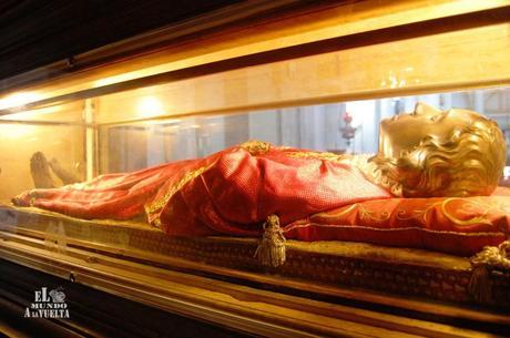 Inferno Dan Brown 37 Restos de Santa Lucía. Chiesa di San Geremia