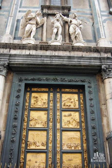 Inferno Dan Brown 26 Puertas del Paraiso de Ghiberti. Baptisterio de San Juan.