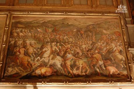 La Battaglia di Marciano. Giorgio Vasari.