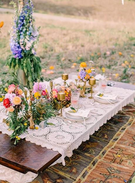 Celebra tu boda con estilo boho-chic