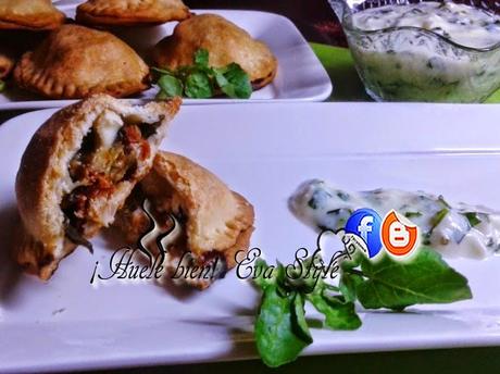 Minis calzones con atún