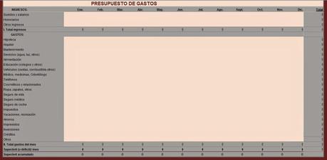 Presupuestos de gastos, martes emprendedores, gastos, Patty Arata Blog