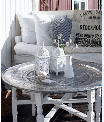 Mesa de té marroquí