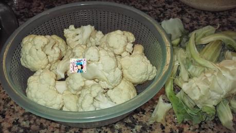 COLIFLOR GRATINADA CON JAMÓN