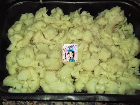 COLIFLOR GRATINADA CON JAMÓN