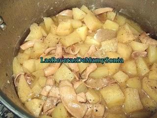 PATATAS CON CHIPIRONES