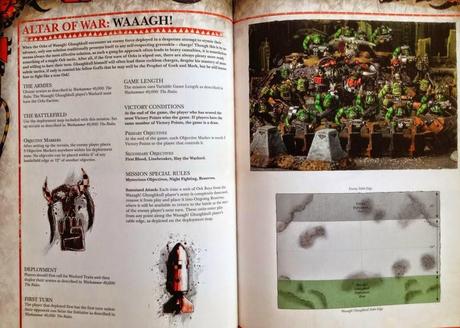 TRR del Codex Orkoz 7ª en español y cosas de Waaagh! Ghazghkull(Misiones)