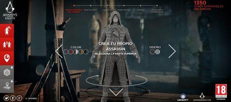 Ya puedes crear tu Asesino para Assassin's Creed: Unity
