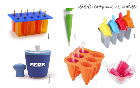 Popsicles recipes - receta helados homepersonalshopper