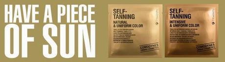 Nos bronceamos con las toallitas de COMODYNES