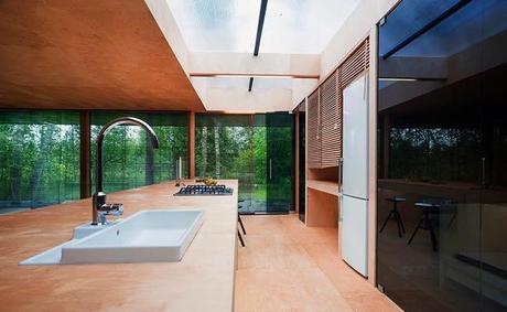 Casa Minimalista en el Campo en Moscu / Minimal House in Moscu