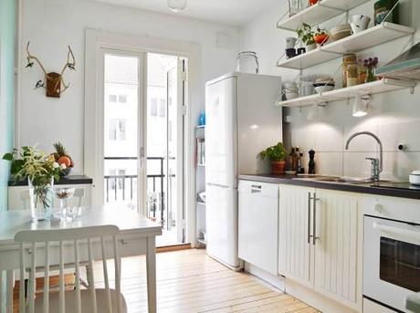 viviendas de segunda mano decoración Un hogar modesto pero acogedor muebles reciclados muebles hechos en serie limpieza y pintura decoración estilo nórdico decoración hogares modestos decoración escandinava blog decoración nórdica 