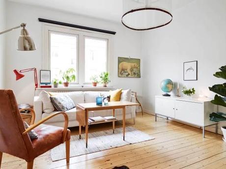 viviendas de segunda mano decoración Un hogar modesto pero acogedor muebles reciclados muebles hechos en serie limpieza y pintura decoración estilo nórdico decoración hogares modestos decoración escandinava blog decoración nórdica 