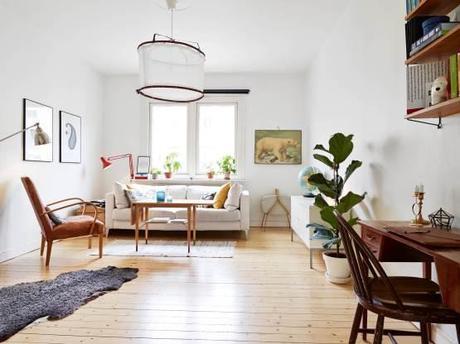 viviendas de segunda mano decoración Un hogar modesto pero acogedor muebles reciclados muebles hechos en serie limpieza y pintura decoración estilo nórdico decoración hogares modestos decoración escandinava blog decoración nórdica 