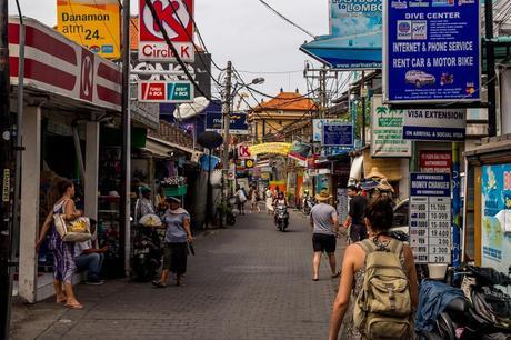 Calles de Kuta, Bali