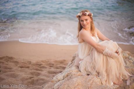 El shooting de Immaclé en Sant Pol de mar
