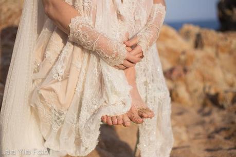 El shooting de Immaclé en Sant Pol de mar El shooting de Immaclé en Sant Pol de mar