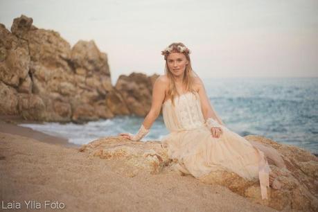 El shooting de Immaclé en Sant Pol de mar El shooting de Immaclé en Sant Pol de mar