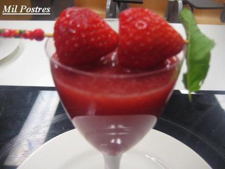 COMBINADO DE FRESAS Y SANDÍA