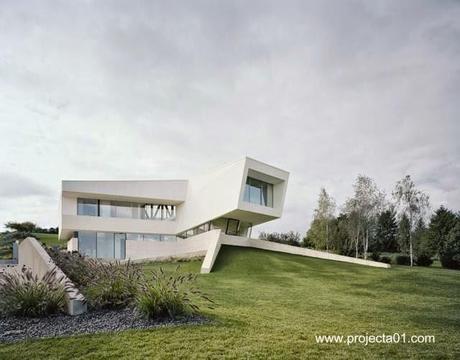 Villa contemporánea vanguardista en Viena Austria