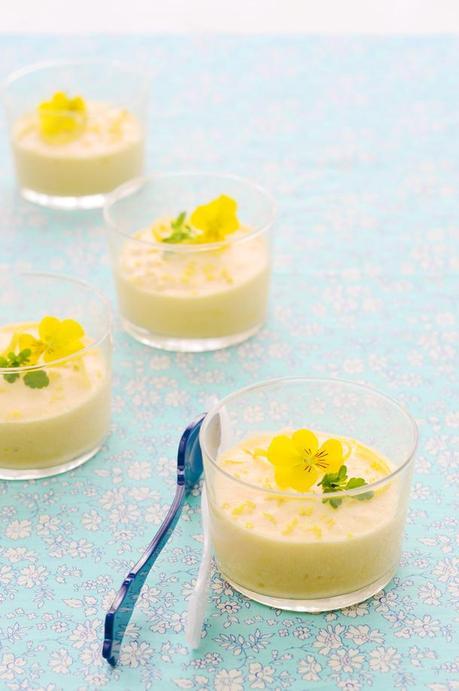 Mousse de cava y limón