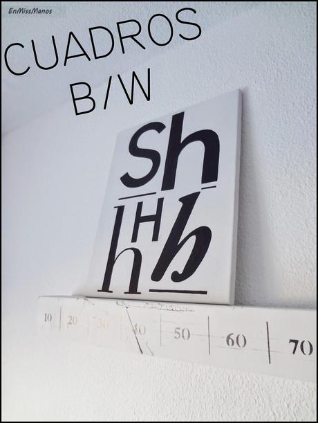 Cuadros en blanco y negro