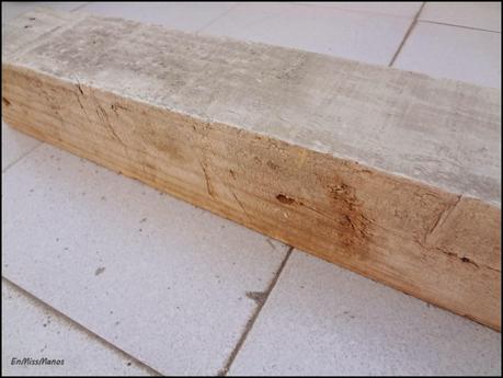 De listón viejo a estante